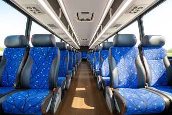 Roanoke Charter Bus Inside