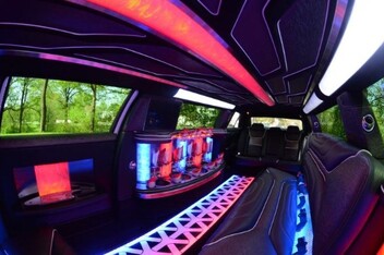 Roanoke Limousine Inside