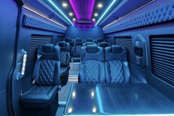 Roanoke Sprinter Bus Interior