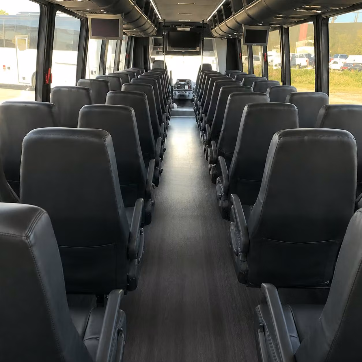 25 passenger minibus interior