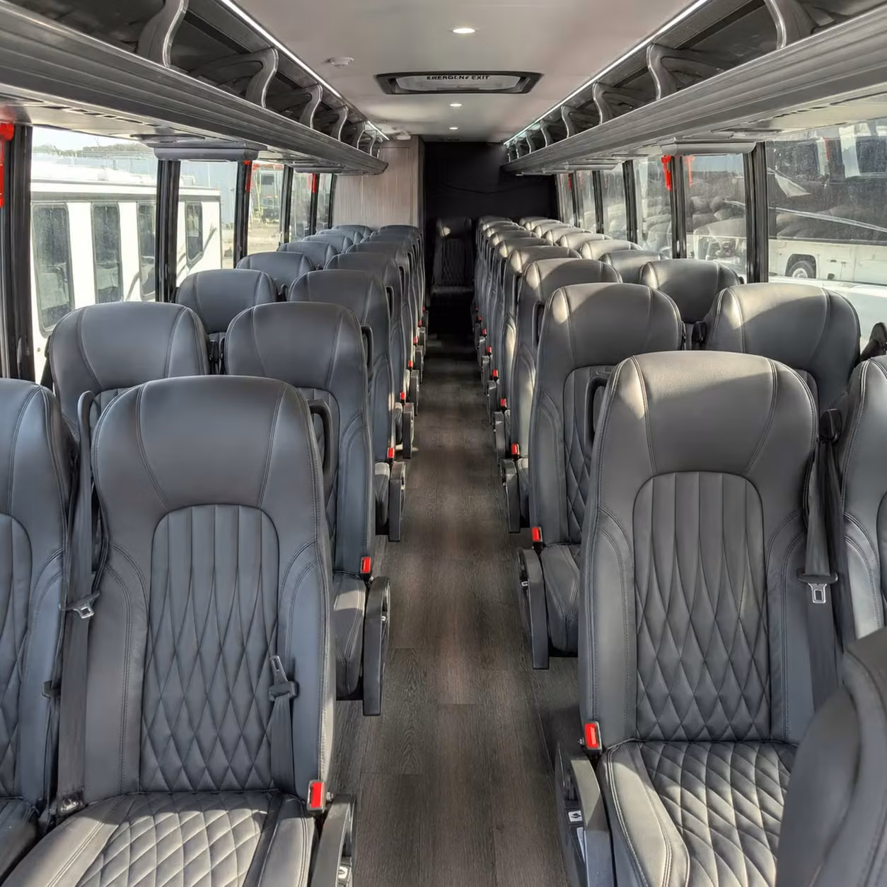 30 passenger minibus inside