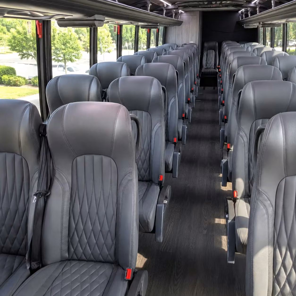 30 passenger minibus interior
