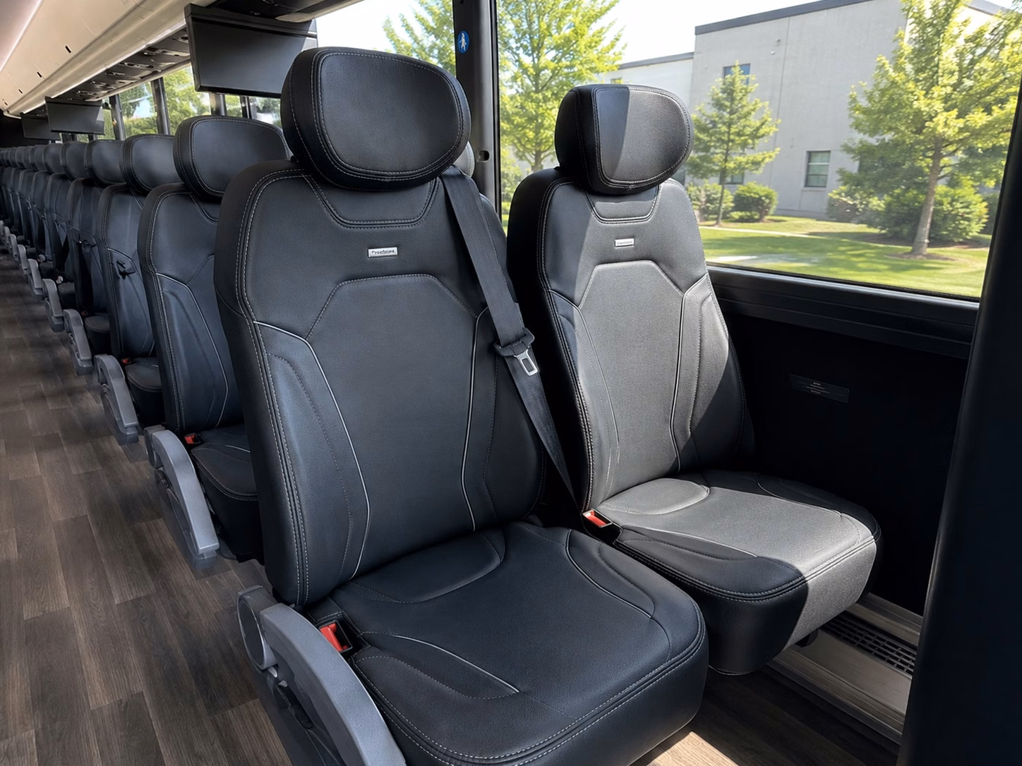charter bus rentals for large roanoke wedding guest shuttles