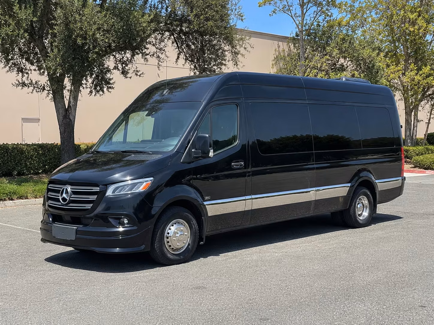 sprinter van with driver